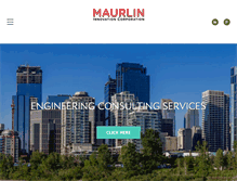 Tablet Screenshot of maurlin.com